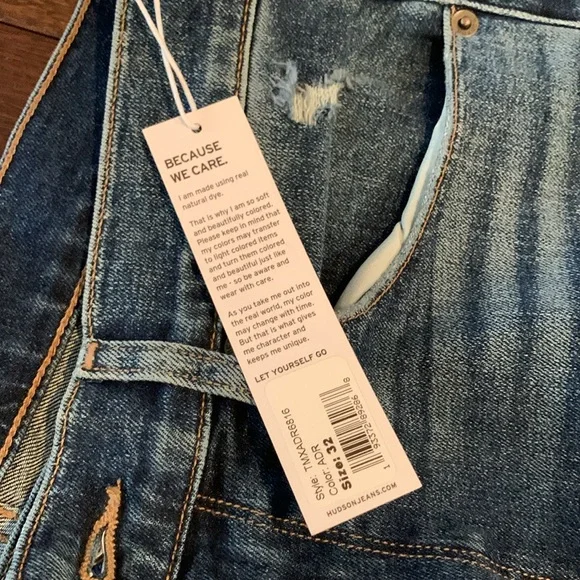 Hudson Jeans Men’s Ethan Biker Skinny Size 32 NWT! 🇬🇧 - Picture 7 of 11